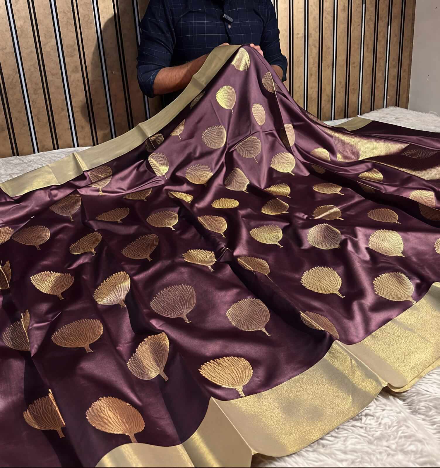 Banarasi Semi Katan Soft Silk Saree
