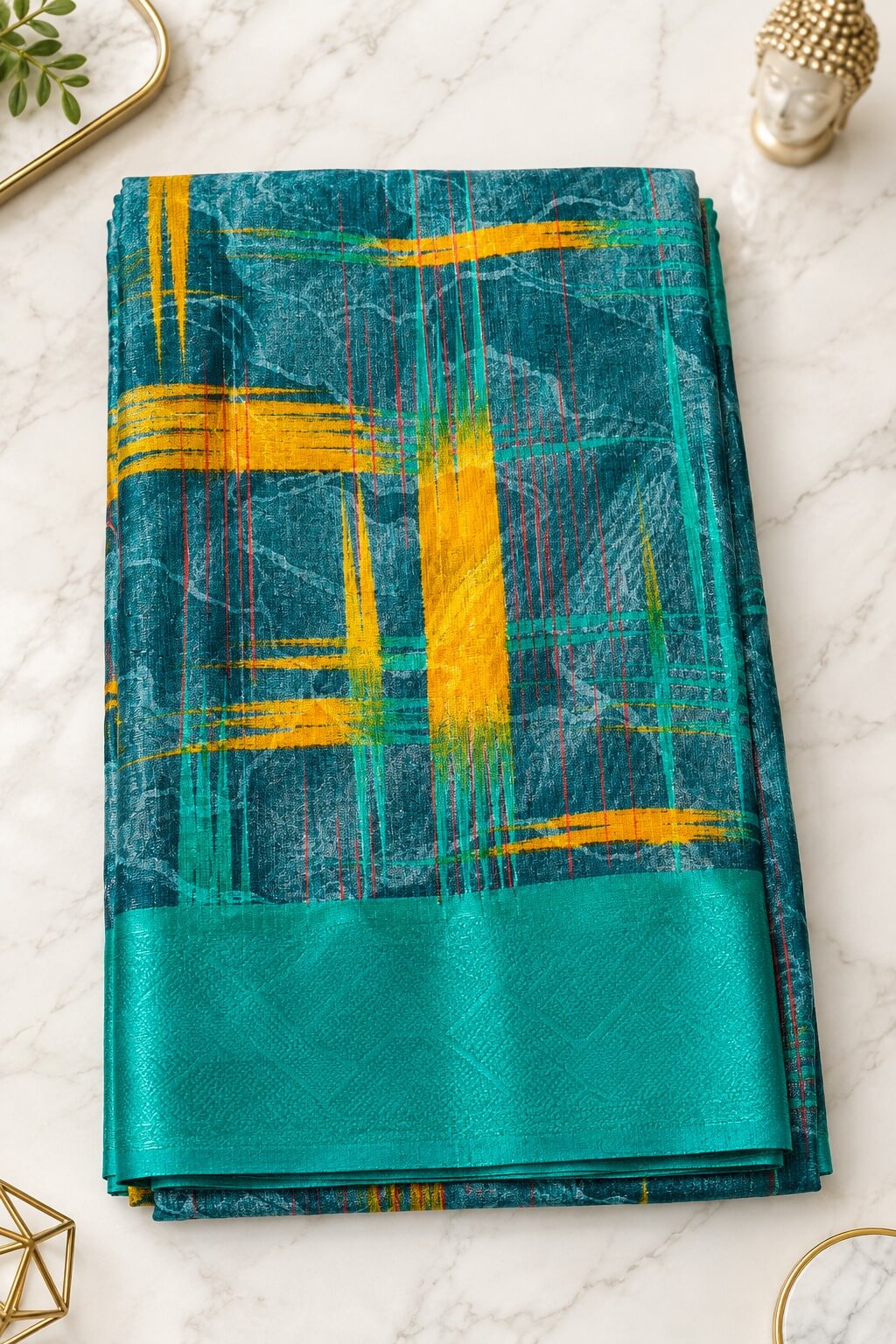 Printed Crepe Sarees
